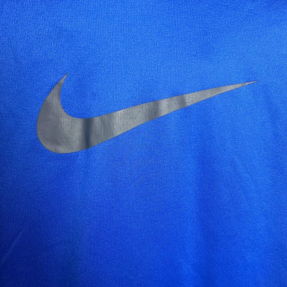NIKE THERMA-FIT BLUE BLACK PULLOVER HOODIE Youth XL - Picture 2 of 5